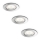 Philips - SET 3x LED Bathroom light 3xLED/4,5W IP65