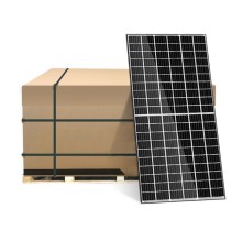 Photovoltaic solar panel LEAPTON 410Wp black frame IP68 Half Cut - pallet 36 pcs