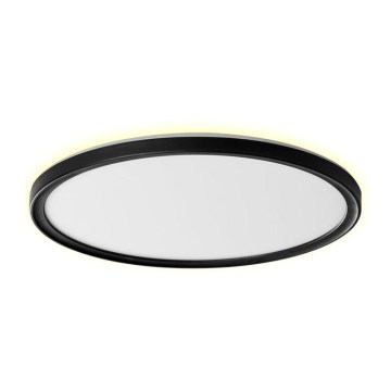 Prezent 27310 - LED Bathroom ceiling light CORDIA LED/12W/230V 3000/6000K IP54 black