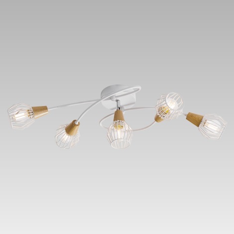 Prezent 27506 - Surface-mounted chandelier TAMETA 5xE14/40W/230V