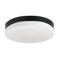 Prezent 67115 - Bathroom ceiling light PILLS 2xE27/60W/230V IP44 black
