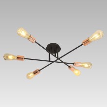 Prezent 75564 - Surface-mounted chandelier DARIA 6xE27/40W/230V