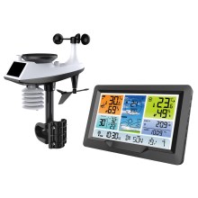 Professional weather station with color LCD display and alarm clock 3xAA