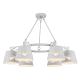 Rabalux - Surface-mounted chandelier 6xE14/40W/230V white