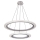Rabalux 2429 - LED chandelier ADRIENNE LED/62W/230V silver