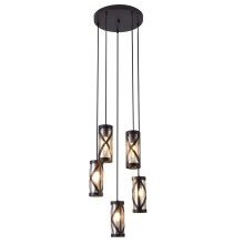 Rabalux 5340 - Chandelier on a string OBERON 5xE14/40W/230V