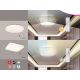 Rabalux - LED Dimmable ceiling light LED/16W/230V + remote control