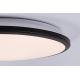 Rabalux - LED Ceiling light LED/18W/230V 3000K black 27 cm