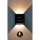 Rabalux - LED Outdoor wall light LED/6W/230V IP54 black