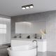 Rabalux - LED Ceiling bathroom light 3xLED/6W/230V IP44 black