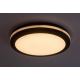 Rabalux - LED Bathroom ceiling light LED/28W/230V 3000/4000/6500K IP54 black