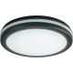 Rabalux - LED Bathroom ceiling light LED/28W/230V 3000/4000/6500K IP54 black