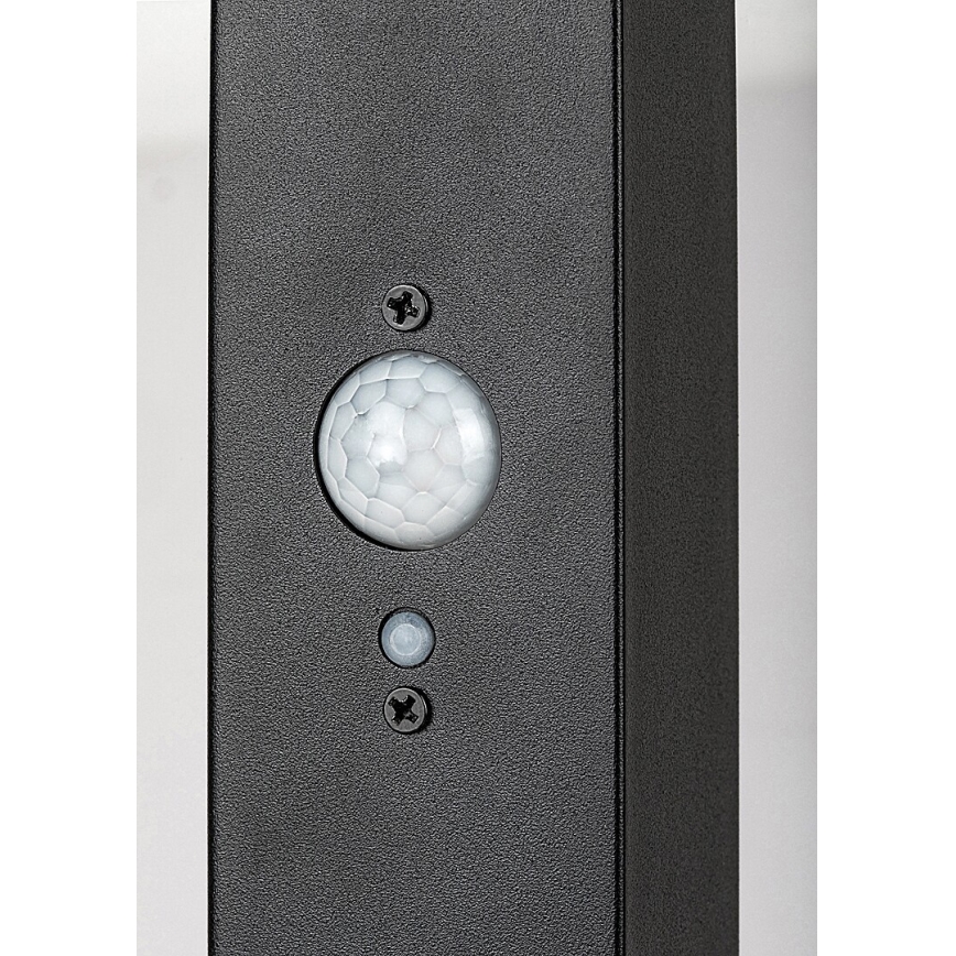 Rabalux - LED Solar lamp with sensor LED/4W/3,7V IP44 black