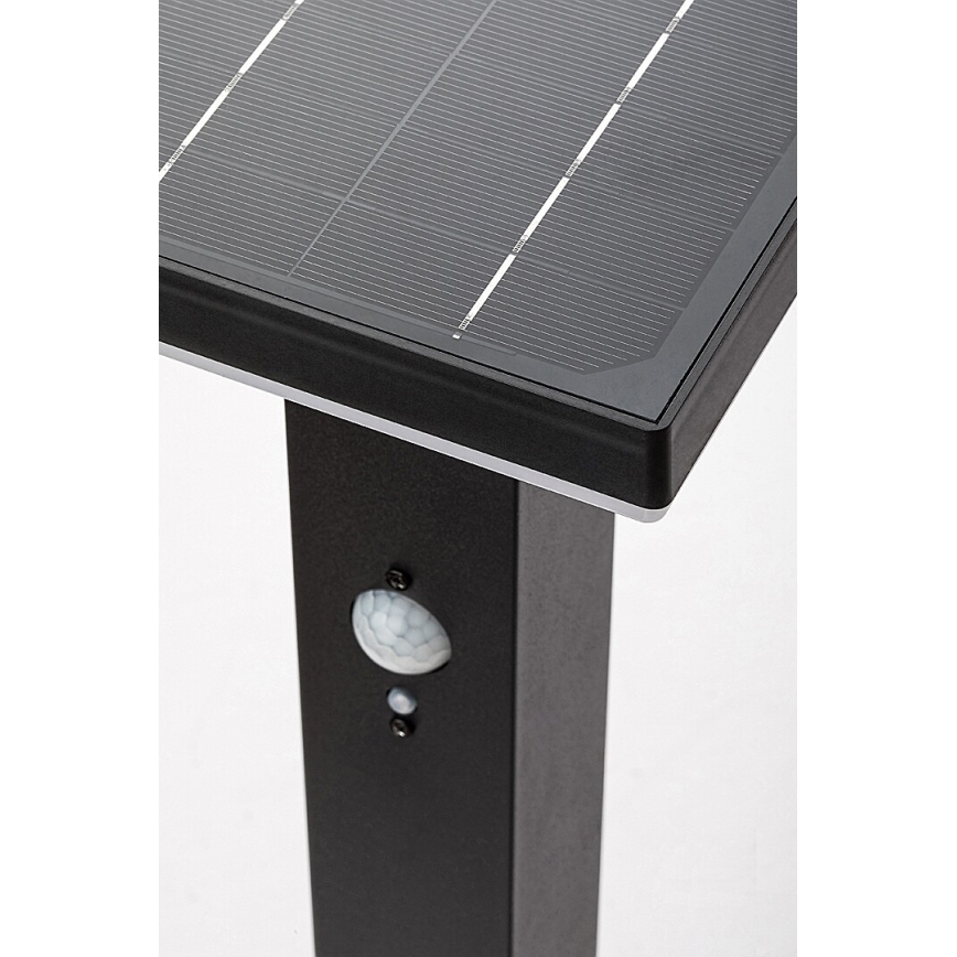 Rabalux - LED Solar lamp with sensor LED/4W/3,7V IP44 black