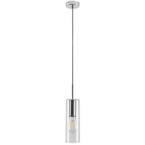Rabalux - Chandelier on a string 1xE27/40W/230V clear/chrome