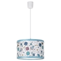 Rabalux - Children's chandelier on a string 1xE27/40W/230V blue