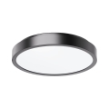 Rabalux - LED Bathroom ceiling light LED/18W/230V IP44 4000K d. 25 cm black