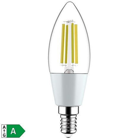 LED G45 Light Bulb E14 3,5W vertical filament