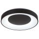 Rabalux - LED Dimmable ceiling light LED/38W/230V black 3000-6500K + remote control