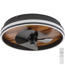Rabalux - LED Dimmable ceiling light with a fan LED/30W/230V 3000-6500K + remote control