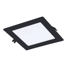 Rabalux - LED Recessed light LED/12W/230V 17x17 cm black