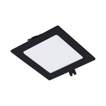 Rabalux - LED Recessed light LED/6W/230V 12x12 cm black