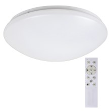 Rabalux - LED RGB Dimmable ceiling light with a remote controller LED/16W/230V
