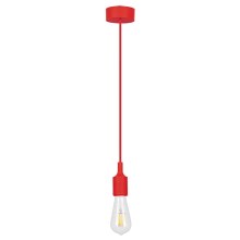 Rabalux - Pendant light E27/40W red