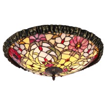 Rabalux - Tiffany stained glass ceiling light 2xE27/60W/230V
