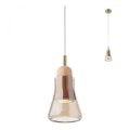 Redo 01-1518 - Chandelier on a string UPPER 1xGU10/28W/230V brass/beige