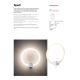 Redo 01-2223 - LED Dimmable surface-mounted chandelier SPELL LED/43W/230V 3000K white