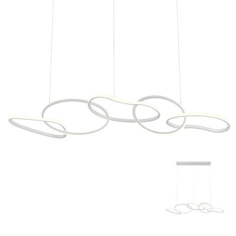 Redo 01-2597 - LED Dimmable chandelier on a string BIAS LED/108,6W/230V 3000K white
