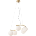 Redo 01-2719 - Chandelier on a string VOLLEY 5xE14/28W/230V gold