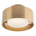 Redo 01-3097 - LED Ceiling light PUNKT LED/6W/230V brass