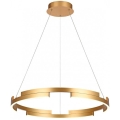 Redo 01-3172 - LED Dimmable chandelier on a string CASTLE LED/36W/230V gold