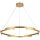 Redo 01-3175 - LED Dimmable chandelier on a string CASTLE LED/45W/230V gold