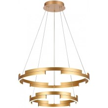 Redo 01-3178 - LED Dimmable chandelier on a string CASTLE LED/60W/230V gold