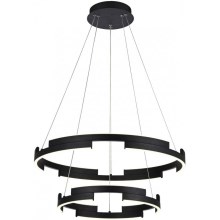 Redo 01-3179 - LED Dimmable chandelier on a string CASTLE LED/60W/230V black