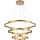 Redo 01-3181 - LED Dimmable chandelier on a string CASTLE LED/80W/230V gold