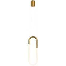 Redo 01-3183 - LED Dimmable chandelier on a string LATIUM LED/9W/230V brass