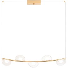 Redo 01-3243 - LED Dimmable chandelier on a string SINCLAIR LED/35W/230V CRI 93 IP21 gold