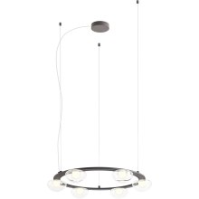Redo 01-3248- LED Dimmable chandelier on a string SINCLAIR LED/37,2W/230V CRI 93 IP21 black