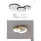 Redo 01-3372 - LED Dimmable ceiling light COMBI LED/50W/230V 3000/4000/6000K CRI98 black