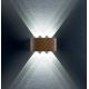 Redo 90227 - LED Outdoor wall light FABO LED/6W/230V 3000K IP54 brown