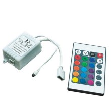 Remote control for RGB LED strips 12-24V + remote control