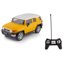 Remotely controlled car FJ Cruiser yellow