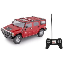 Remotely controlled car Hummer H2 red