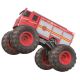 Remotely controlled firetruck red/black