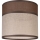 Replacement lampshade ANDREA E27 d. 16 cm brown/beige