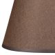 Replacement lampshade ANTONIO E14 120x200 mm brown